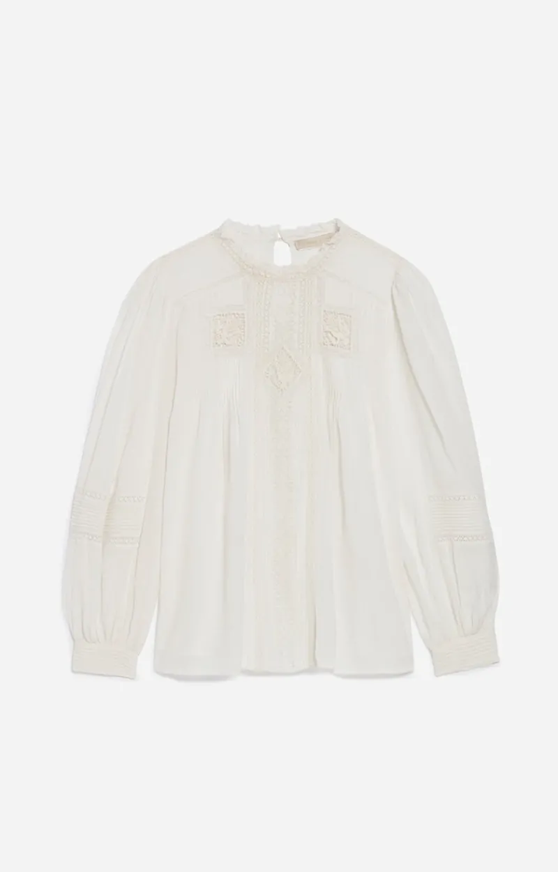 Vanessa Bruno Blouse Calin En Viscose et Coton^ Chemises & Tops