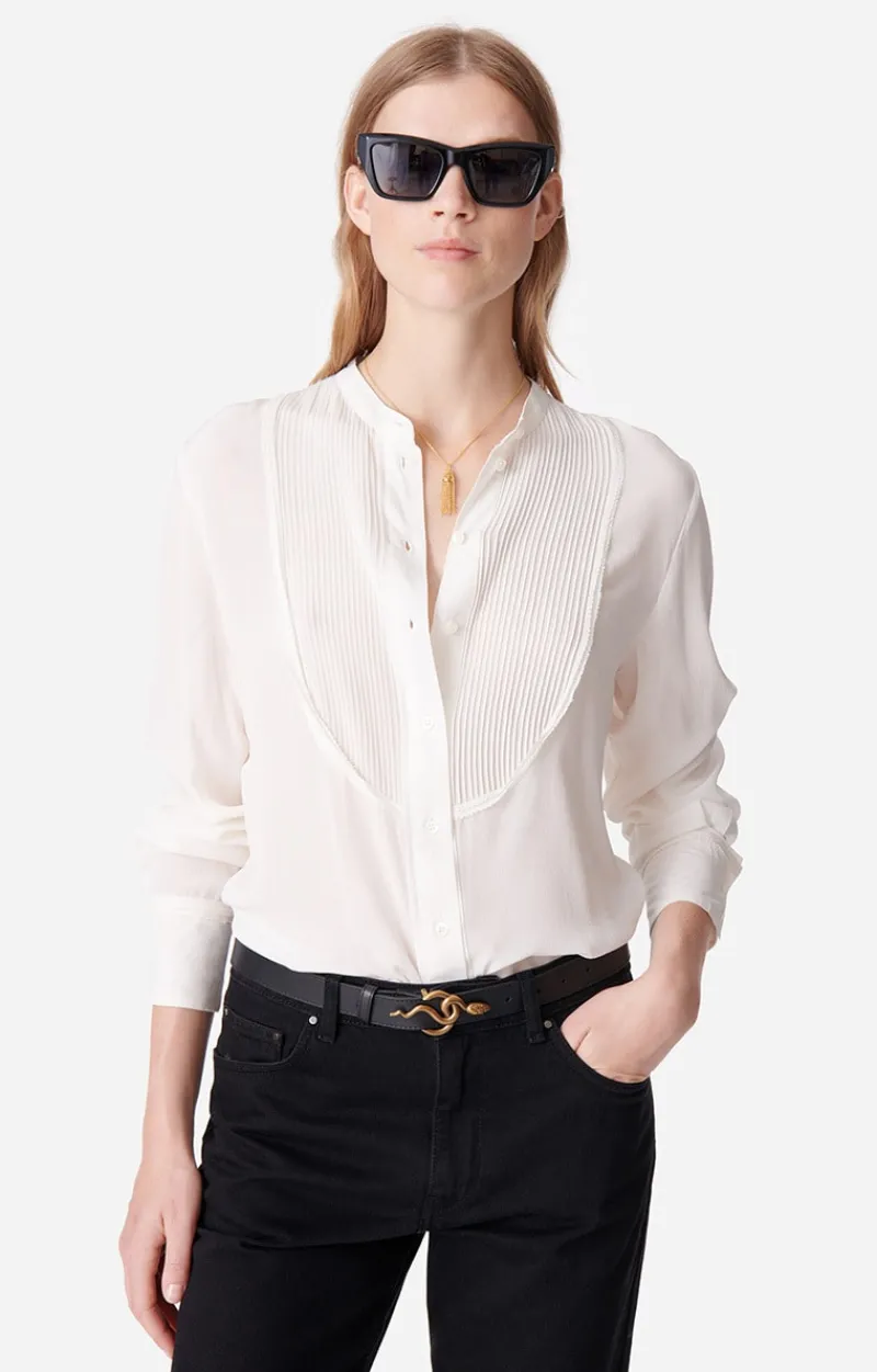 Vanessa Bruno Blouse Deal En Soie Mélangée^ Chemises & Tops