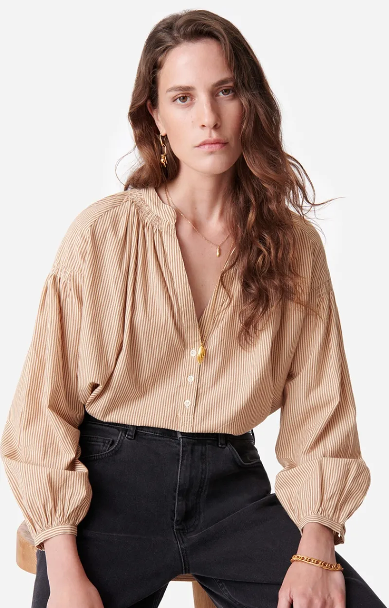 Vanessa Bruno Blouse Nipoa En 100% Coton^ Chemises & Tops