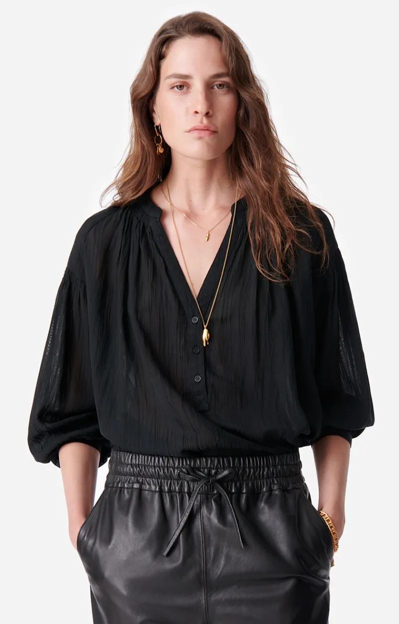 Vanessa Bruno Blouse Nipoa En Coton Mélangé^ Chemises & Tops