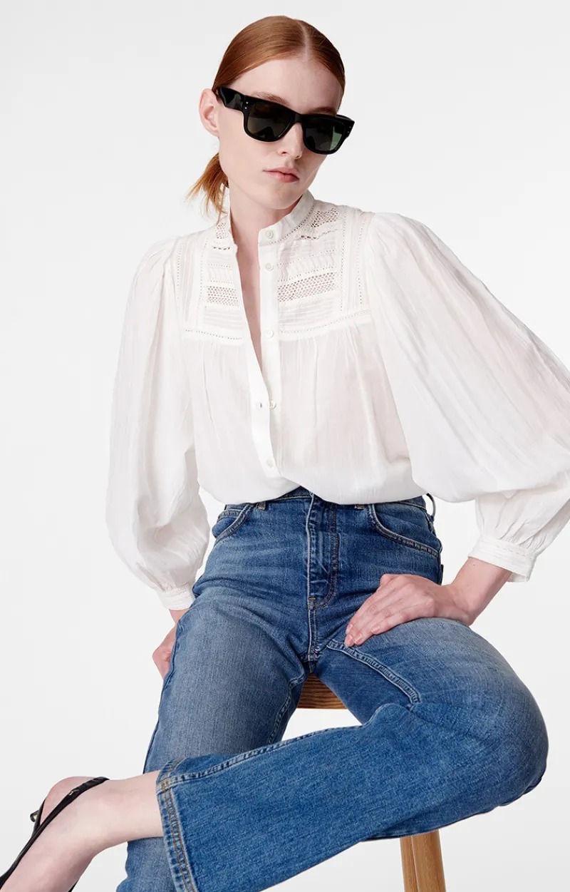 Vanessa Bruno Blouse Valdo En Coton et Viscose^ Chemises & Tops