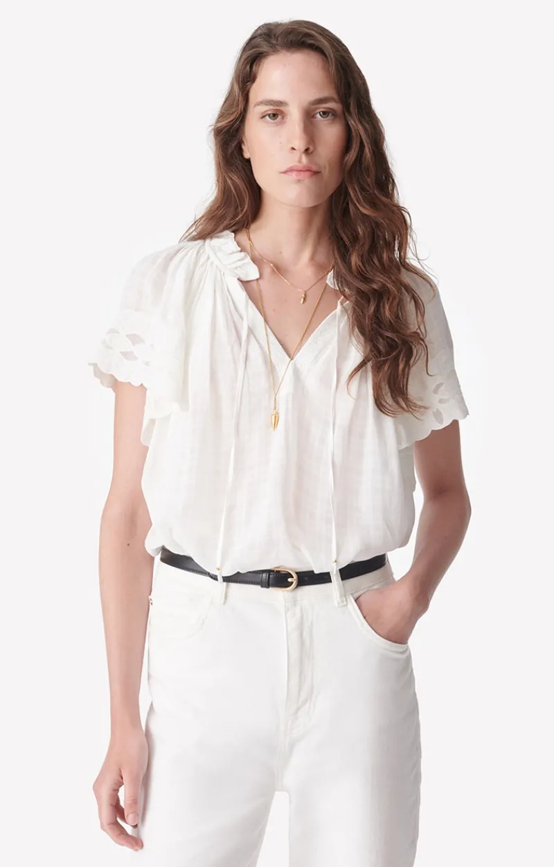 Vanessa Bruno Blouse Valentin En Viscose Mélangée^ Chemises & Tops