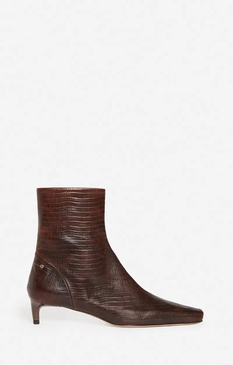 Vanessa Bruno Bottines Cuir Marron Daily Fabriqué En Italie^ Chaussures