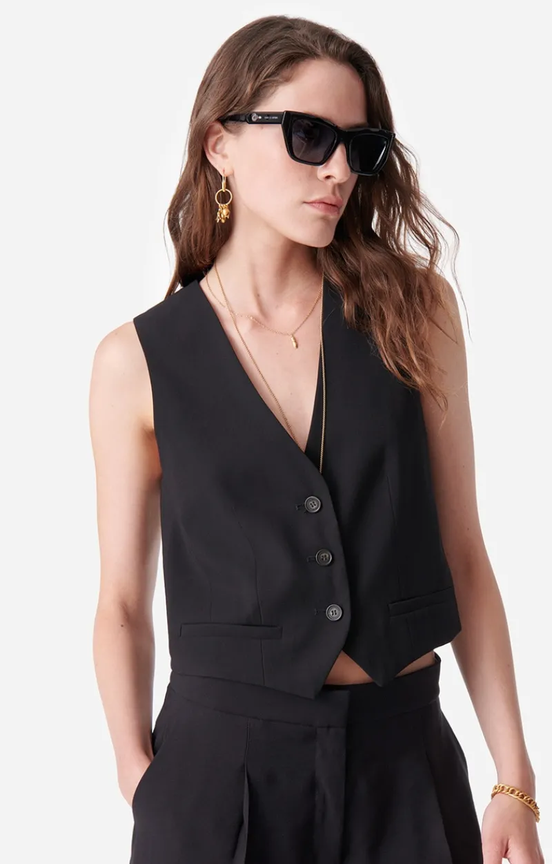 Vanessa Bruno Gilet De Costume Benson En Viscose Mélangée^ Chemises & Tops