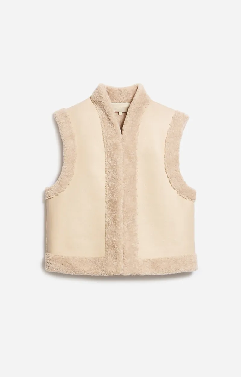 Vanessa Bruno Gilet Sans Manches Daman En Polyester Mélangé^ Pulls & Gilets