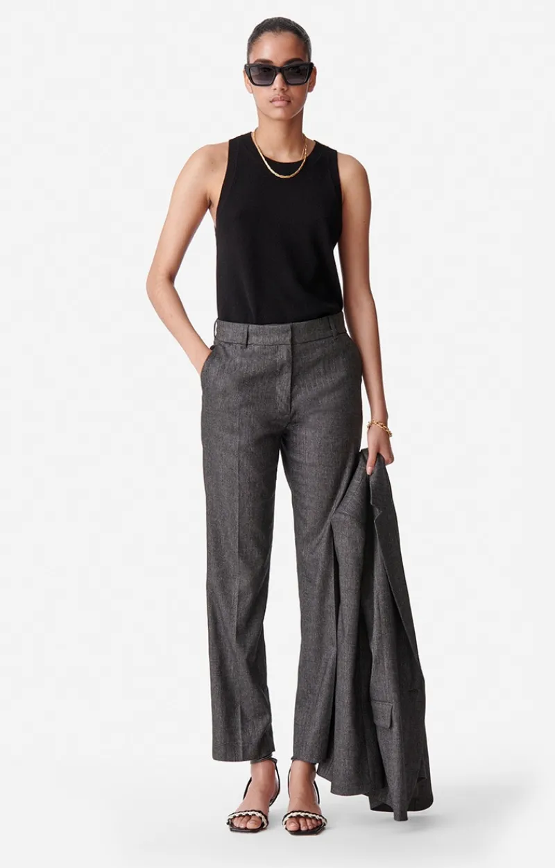 Vanessa Bruno Pantalon Dandy En Laine & Viscose^ Pantalons