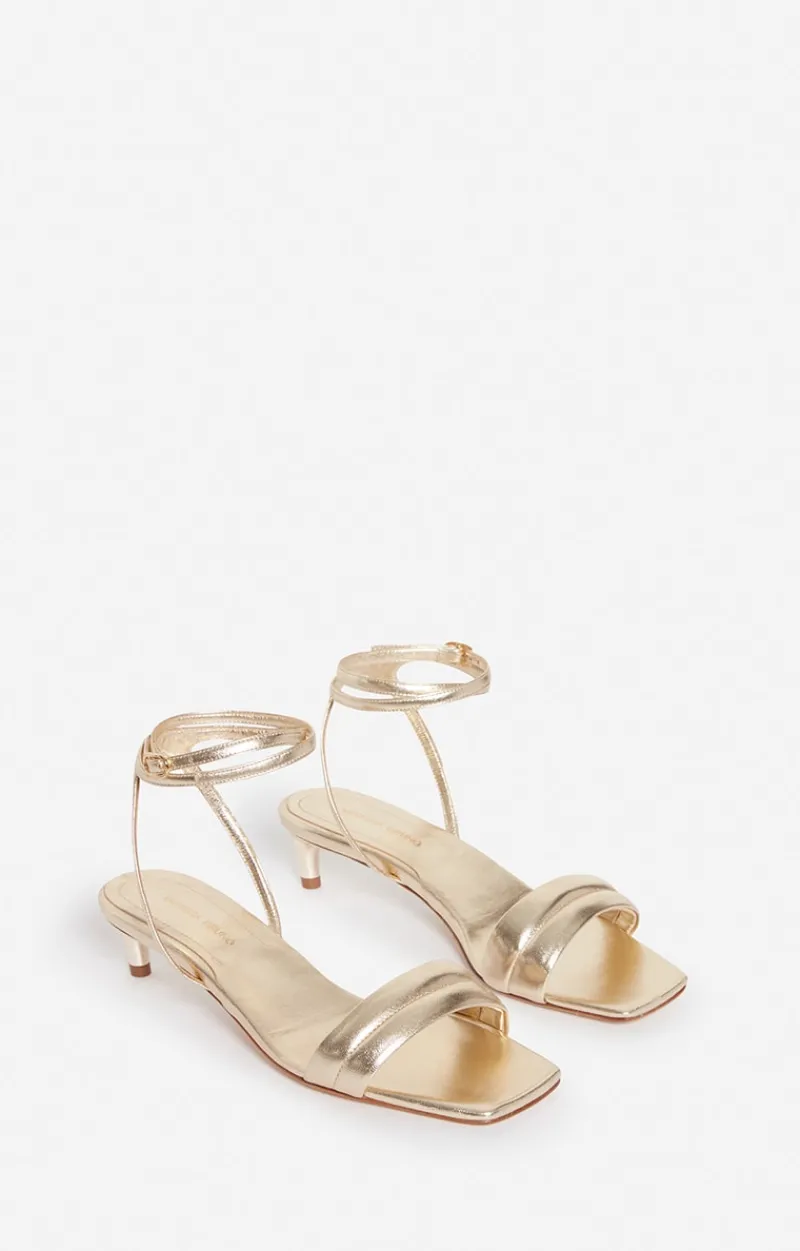 Vanessa Bruno Sandales u00c0 Talon En Cuir de Mouton^ Chaussures